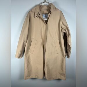 COCOON MacDonald Originals Trench Coat Jacket Beige Incl Hat Made in Scotland